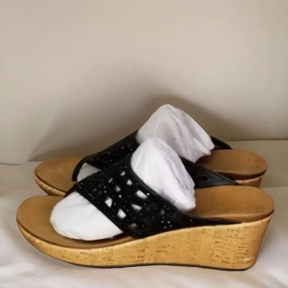 Skechers Beverlee-Summer Visit Wedge Sandal